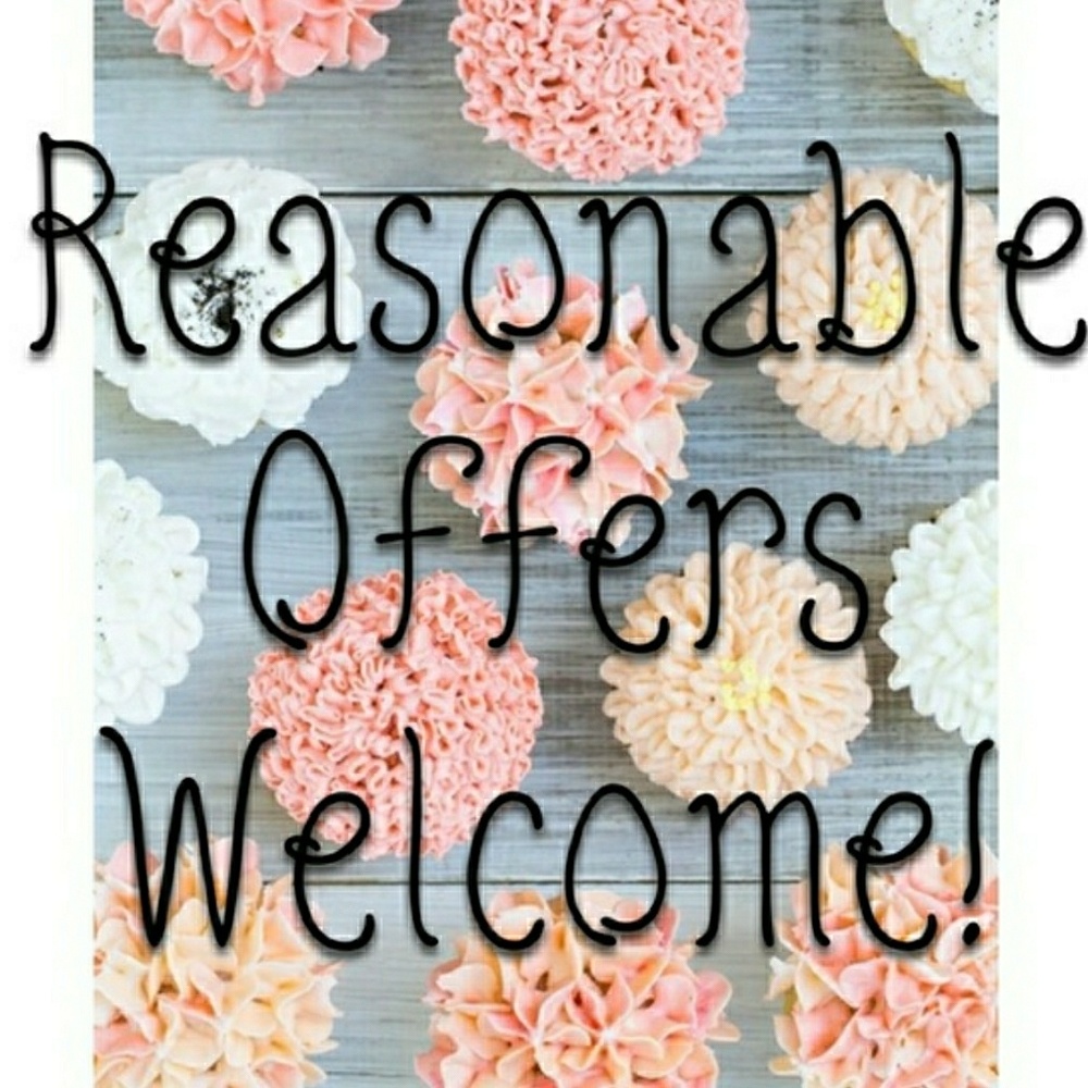 All reasonable offers welcome!